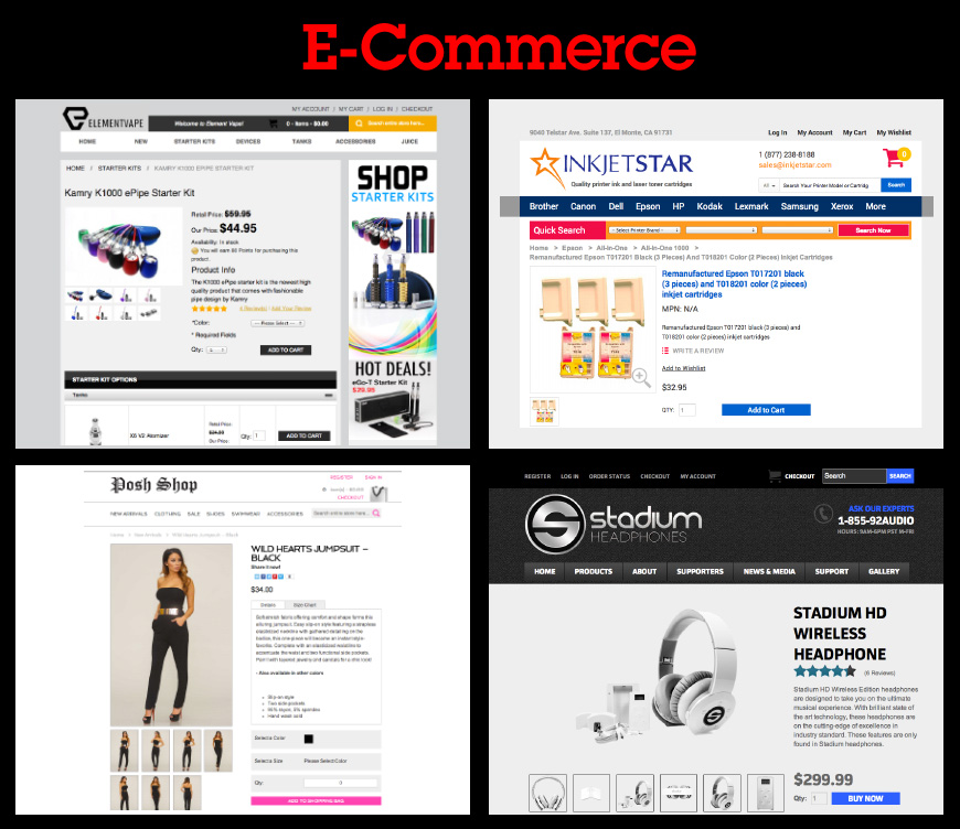 e commerce about us page content sample