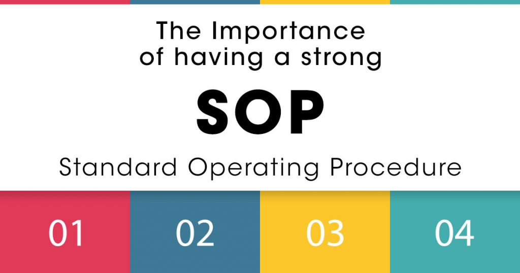 The Importance of Having a Strong Standard Operating Procedure