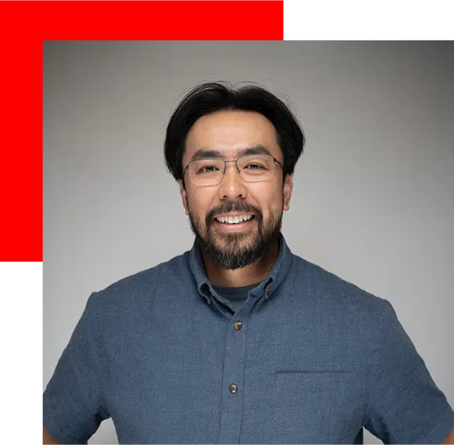 profile of Victor Huynh, director of ready artwork digital marketing agency and main host of The RAW Spotlight podcast