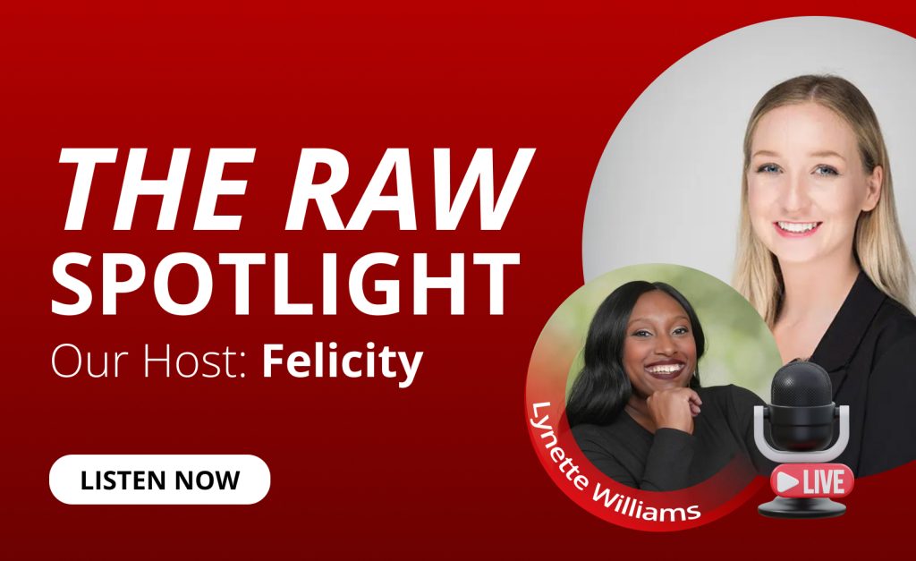 Felicity Porter and Lynette Williams feature for The RAW Spotlight podcast, Modern Marketer series.